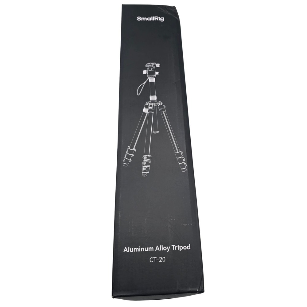 SmallRig CT-20 Aluminum Camera Tripod Monopod 78.7in Ball Head 360° Swivel